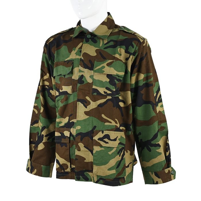US jungle camouflage combat shirt